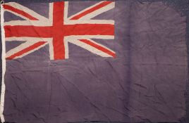 A blue ensign:, standard pattern,