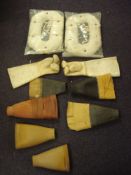 A pair of Morse pattern diving gloves together with two 'horse collars' and a collection of various