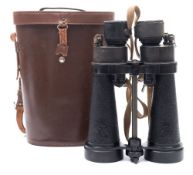 A pair of Admiralty issue binoculars by Barr & Stroud, London,