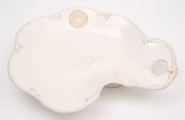 A Staffordshire cartouche shaped comport for the Orient Steam Navigation Company Limited:,