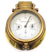 A bulkhead ship's log by Thomas Walker & Sons, Ltd, Birmingham,
