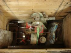 A single cylinder oxygen booster pump by Siebe Gorman & Co Ltd, London:, number 01208602AA,