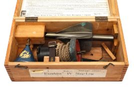 A Walker's 'Excelsior' IV ship's log (outrigger pattern) by Thomas Walker & Sons, Ltd, Birmingham:,