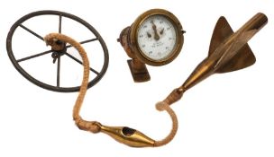 A Walker 'Cherub' rotator:, of typical form stamped as per title and with anchor mark,