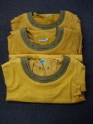 Three 6-bolt diving suits by Siebe Gorman & Co, London:, size 2.