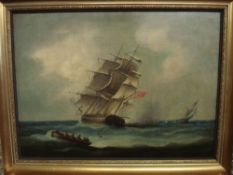 Manner of Thomas Buttersworth [19th Century]- The Rescue;
