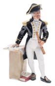 A Royal Doulton Figure 'The Captain ' HN2260:, 24cm high.
