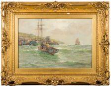 Arthur Wilde Parsons [1854-1931]- Under Polruan,