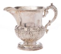 WITHDRAWN A William IV silver cream jug, maker Edward, Edward Jnr, John & William Barnard,