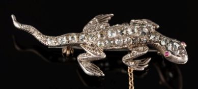 A late 19th century gold,