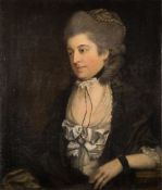 European school [circa 1800]- Portrait of a lady, bust-length,