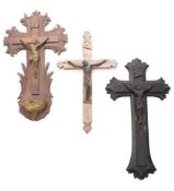 A group of three Continental bronze,