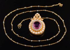 A 19th century gold,
