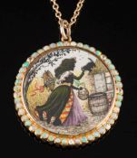 An early 19th century gold,