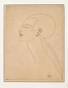 * Ernst Hansen [1882-1968, Danish]- A Young Woman,