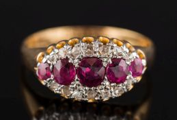 An Edwardian 18ct gold,