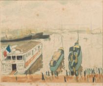 Albert Marquet [1875-1947]- Port De Marseille:- signed in pencil in the margin and numbered