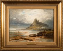 Benjamin Williams Leader [1831-1923]- St Michael's Mount; low tide,