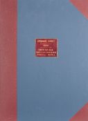 ORDNANCE SURVEY : a bound collection of 13 double-page large scale maps of Devon, scale,