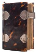 COMMON PRAYER : The Book of Common Prayer - tortoiseshell binding with silver fittings [lacking one