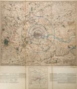 LINGARD, John - Survey of the Country Around London to the Distance of Thirty-Two Miles from St.