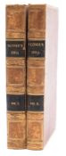 SKINNER, Major Thomas - Adventures During a Journey Overland to India : 2 vols, 2 frontispieces,