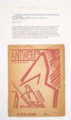 HUEFFER, Ford Madox - Antwerp : org.