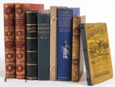 NANSEN, Fridtjof - Farthest North : 2 vols, illust, half morocco, 4to, 1898. With 6 other travel.