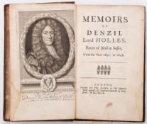 HOLLES, Denzil Holles. Memoirs of Denzil Lord Holles, Baron of Ifield in Sussex ...