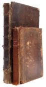 BORLASE, William - The Natural History of Cornwall : folding map, 28 plates [poorly repaired],