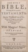 BIBLE : The Holy Bible, Containing the Old and New Testaments : cont.