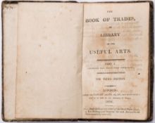 BOOK OF TRADES : or Library of the Useful Arts, 39 hand coloured plates (no text), small 8vo,