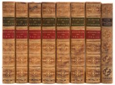 BINDINGS : Adolphus (John) the History of England:, seven volumes,