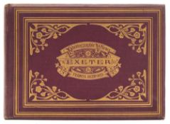 BEDFORD, Francis - Photographic Views of Exeter : 16 mounted 'real' photographs, org.