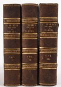 SAINT-PIERRE, James Henry Bernardin de - Studies of Nature : 3 vols, 5 plates, half calf, 8vo, C.