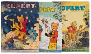 RUPERT : a collection of over sixty Rupert annuals.
