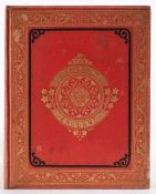 TOPHAM, W. F - The Lakes of England : 18 hand tinted etched plates, org. red gilt cloth, 4to, 1869.