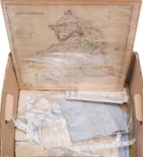 MURRAY, T.L - Northumberland : hand coloured map, 355 x 460 mm, 1831. With other maps inc.