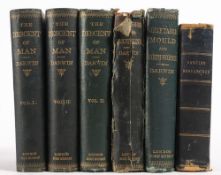 DARWIN, Charles - The Descent of Man, and selection in relation to sex : 2 vols, org.