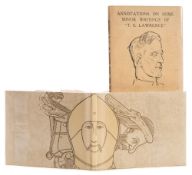 LAWRENCE, T. E : Prys-Jones, A.G - A Memory of T.E.