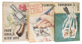 FLEMING, Ian - Thunderball : cloth in d/w [with 16s sticker], 8vo, Jonathan Cape, first ed, 1961.