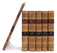JAMES, William - The Naval History of Great Britain : 5 vols with a volume of tables (4to),