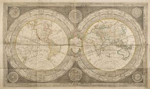 MARSHALL, Richard - A New and Curious Map of the World.