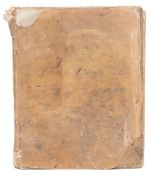 ACCOUNTS BOOK : manuscript church accounts book [many entries], 4to, vellum, 1796-1825.