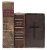 BIBLE : Missale Romanum, etc, printed in red and black, calf rebacked, 8vo, Lutetia, 1670.
