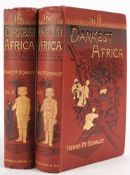 STANLEY, Henry M - In Darkest Africa : 2 vols, four maps inc. three folding, engravings, org.