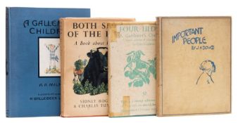 MILNE, A.A - A Gallery of Children : illustrated by H. Willebeek Le Mair, org.