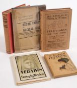 TILTMAN, Ronald F - Television for the Home : illust, cloth in d/w, 8vo, Hutchinson, (1927).