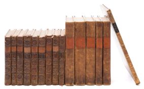 D'ISRAELI, I - Commentaries on the Life and Reign of Charles the First : 5 vols, half calf, 8vo,