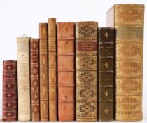 BINDINGS : The Poetical Works of John Milton - frontispiece, eng.